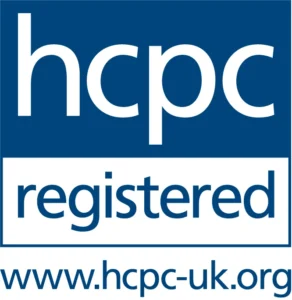 Rachel Moyes - HCPC Registered Logo